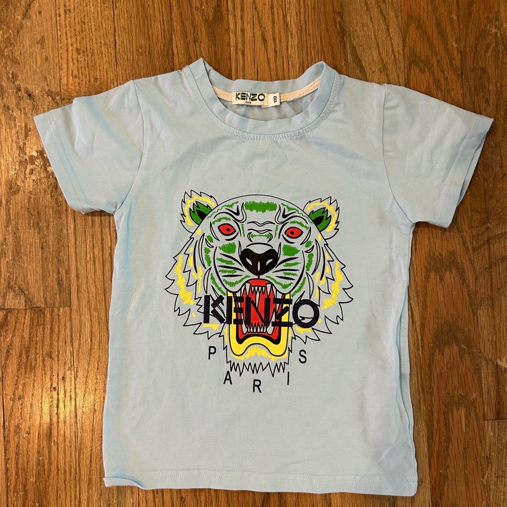 Kenzo kids unisex tiger T shirt